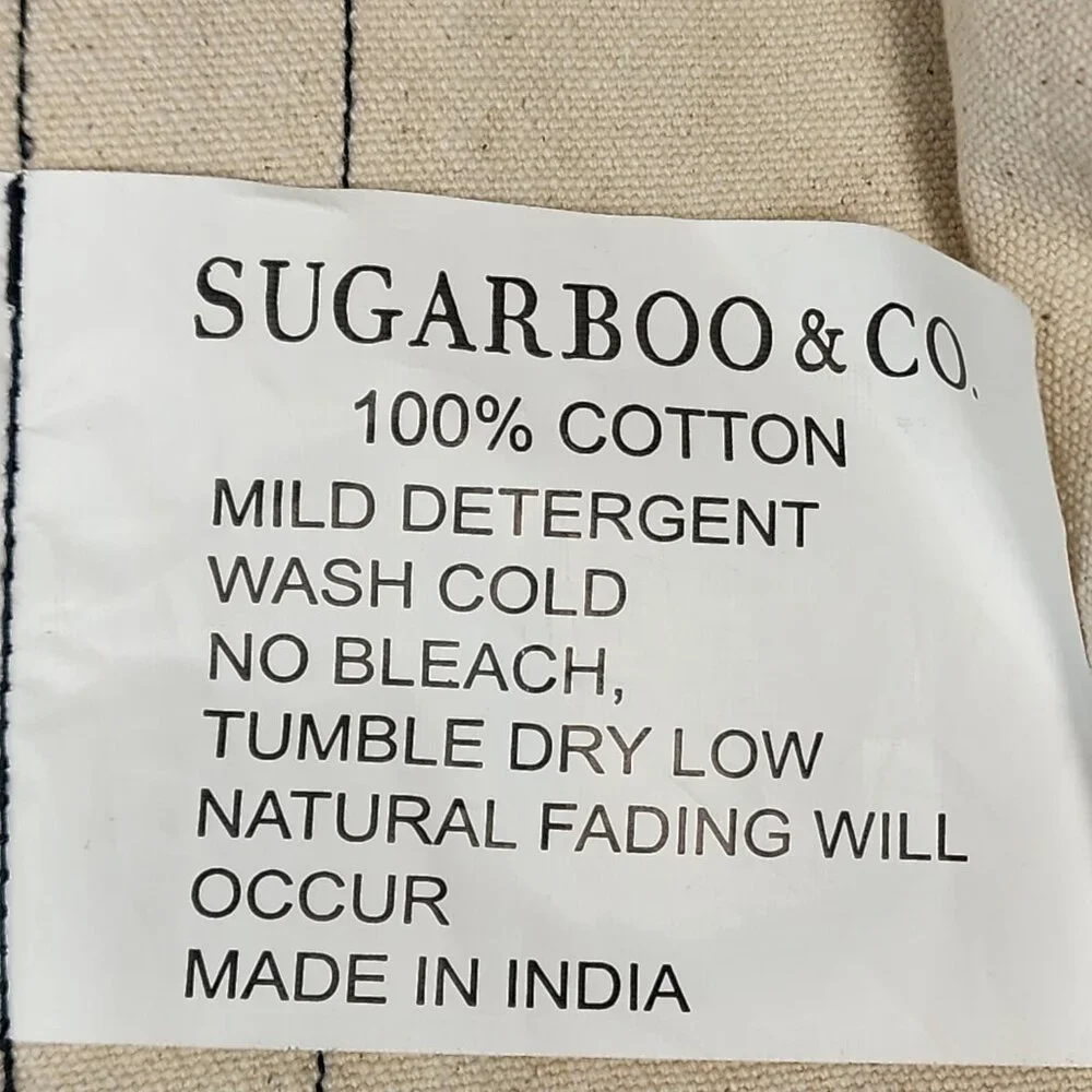 Sugarboo & Co A.A. Milne Quote Canvas Wall Hanging Cotton 46" x 57" 5 Iron Nails - Picture 10 of 13